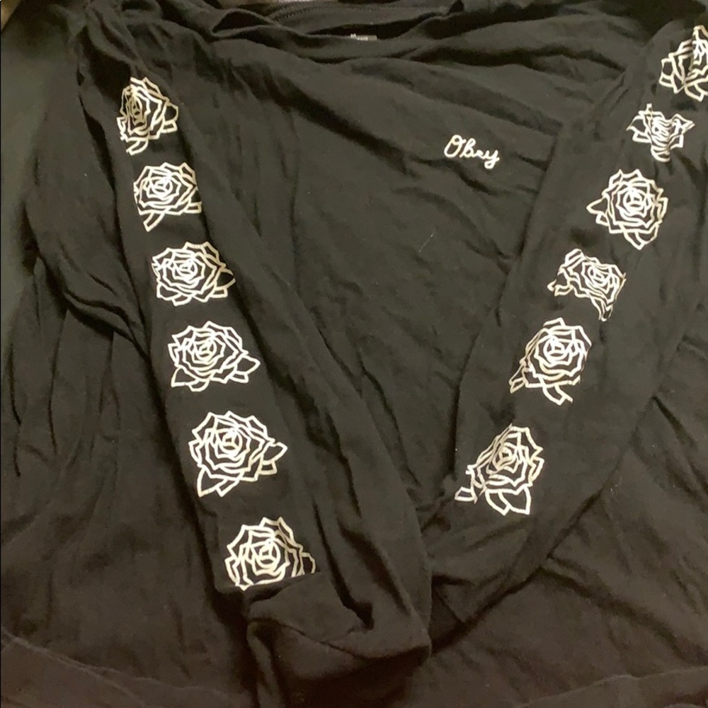 Black Obey shirt
